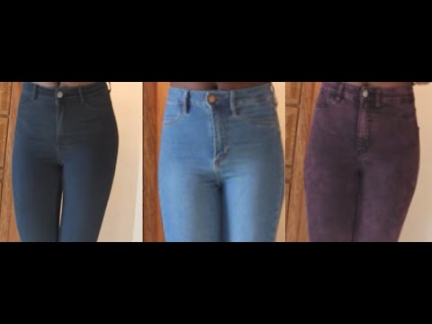 super skinny super low waist jeans h&m