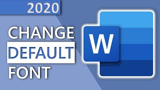 how to change default font in word in 1 minute (hd 2020)