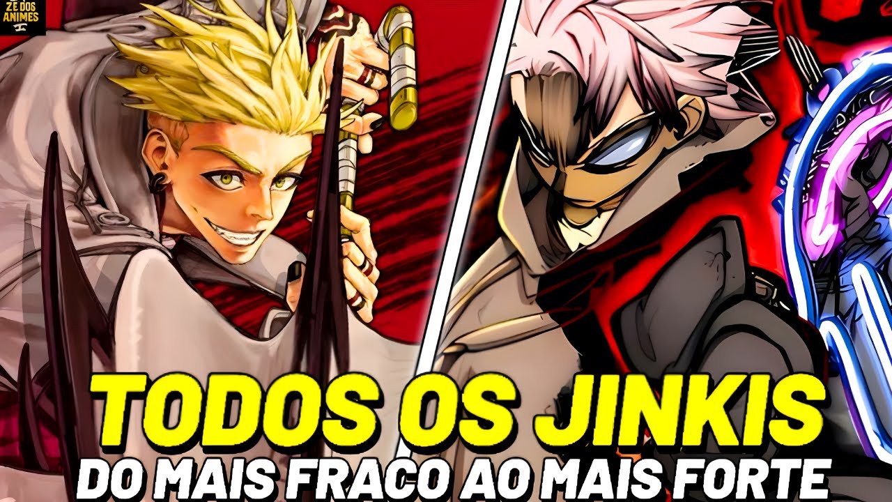 TODOS OS JINKIS DE GACHIAKUTA DO MAIS FRACO AO MAIS FORTE
