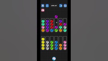 Another Lv 427 Ball Sort Puzzle - Color Game (Guru Game) #ballsortpuzzle