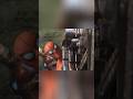 Iron Man &amp; Spider-Man  vs Alien Warrior #marvel #avengers #ironman #spiderman
