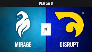 Mirage vs Disrupt \/\/ Rainbow Six North American League 2021 - Stage 2 - Playday #8