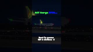 Just a Hong Kong flight? | ACT Cargo 9788... #aviation #shorts