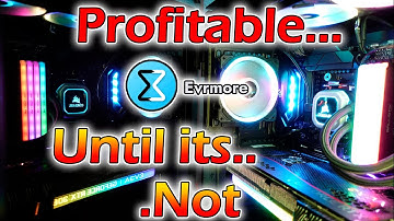 EvrMore Crypto - Profitable to Mine... Until you get on it...