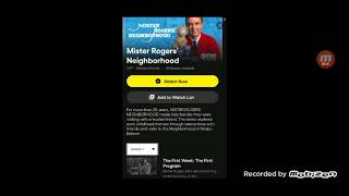 Mr Rogers is now on Pluto TV.