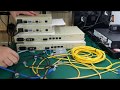 Converting ethernet to e1 and then converting  e1 to fiber and back to e1