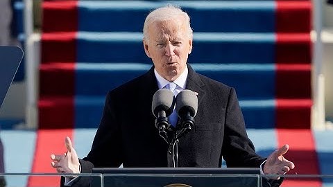 Watch President Joe Biden