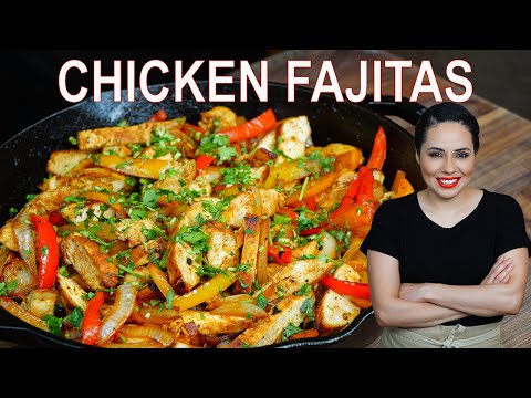 How to make CHICKEN FAJITAS | Chicken fajita MARINADE | Villa Cocina