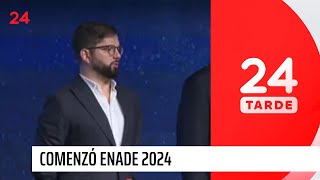 ENADE 2024 : Presidente Boric encabezó inauguración | 24 Horas TVN Chile