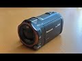 Обзор видеокамеры Panasonic HC-V760 | Примеры видео и фото