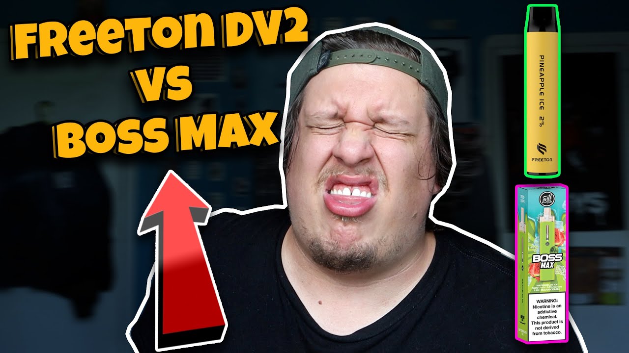 Freeton DV2 Disposable Pod vs Boss Max Review
