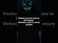 What is Port Scanning Explained in 60 Sec #bugbounty  #facts #linux #bugbounty #shorts #shortsfeed