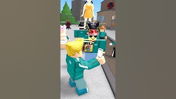 FAKE GREEN LIGHT CALL PRANK SQUID GAME IN MM2😂 #mm2 #roblox #squidgame
