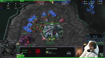 ViBE - Coaching Diamond ZvT Elaborating on a Ling Roach pressure into macro followup