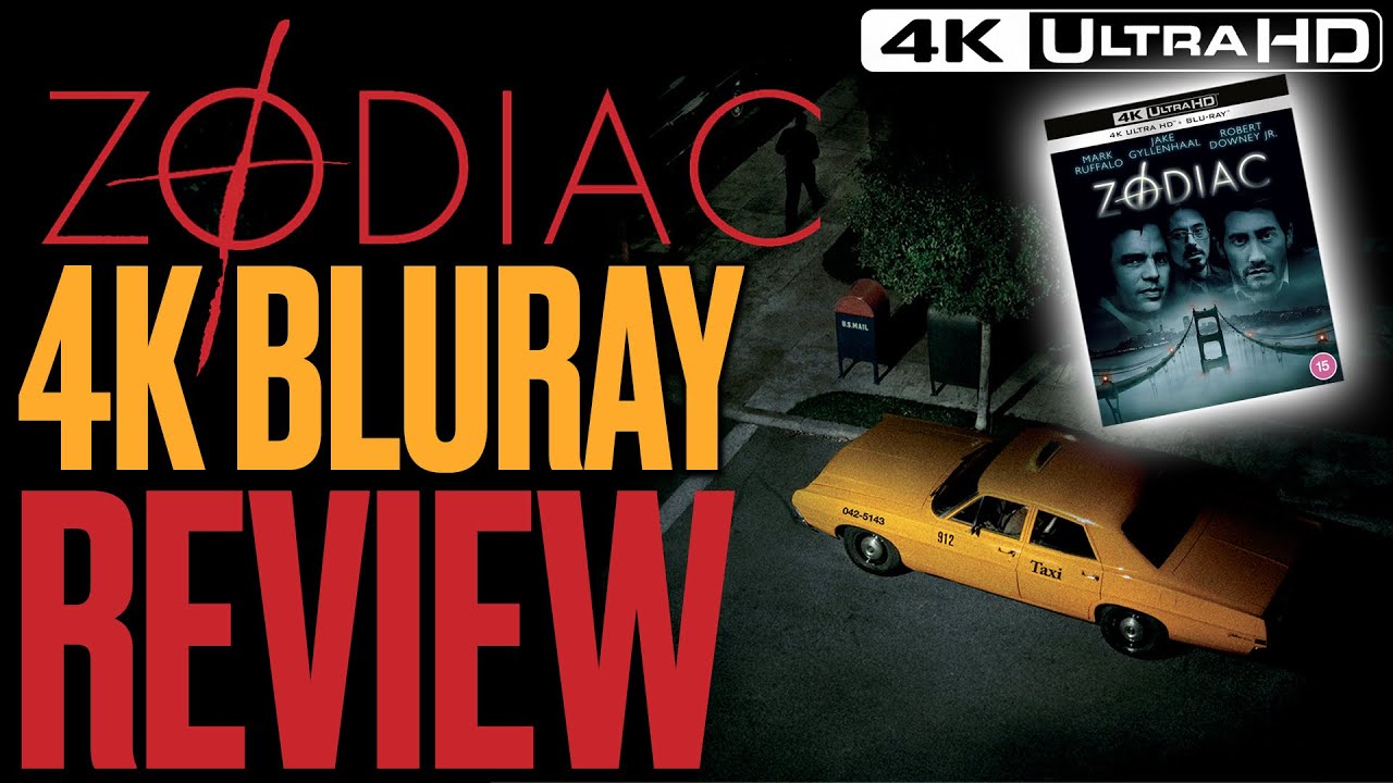 REVIEWING David FIncher's Zodiac (2007) Warner Brothers UK 4K UHD/Bluray