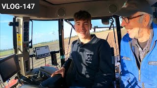 FARMVLOG #147 plowing and sowing winter wheat.