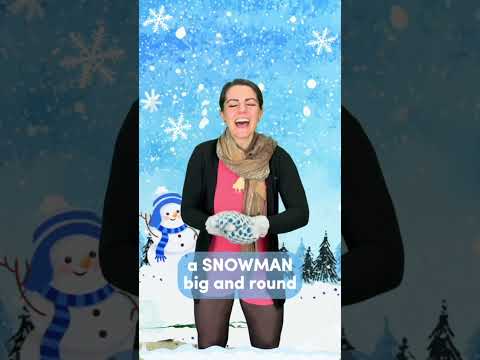 We Are Making A Snowman Song For Kids Singalong Dancing Singing Childrenssongs 