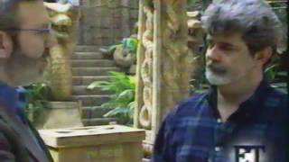 Entertainment Tonight   Indiana Jones Ride  Interview with George Lucas