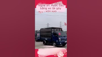 Nghệ an: Chú rể rước dâu bằng xe tải gây xôn xao