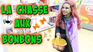 CHASSE AUX BONBONS, MAQUILLAGE D'HALLOWEEN 2017 Vlog