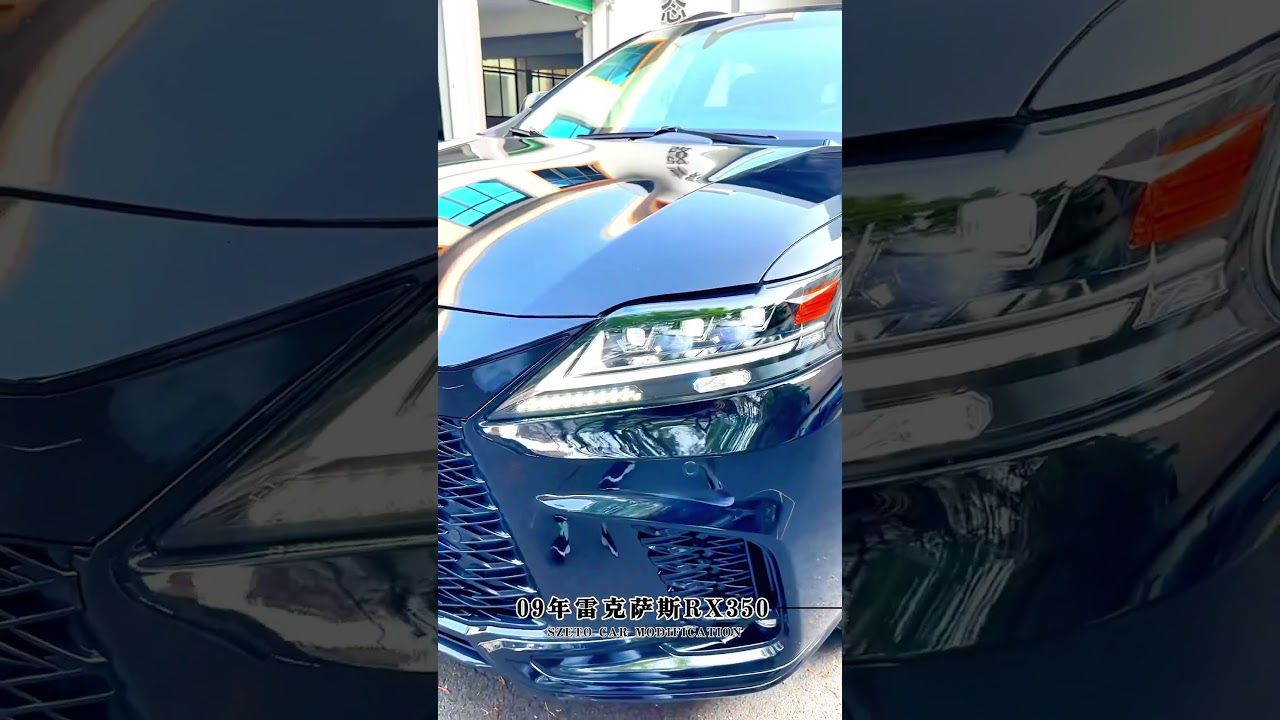 Rx 350 2009-2015 upgrade 2023 kits . No need cutting