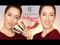 EASY GLOWY + FRESH GLAM MAKEUP TUTORIAL | Charlotte Tilbury Hollywood Contour + Beauty Light Wands