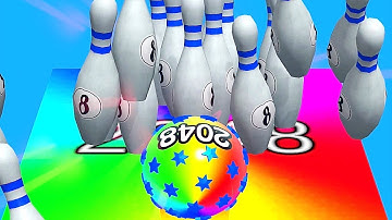 Ball Run 3D: Number Merge 2048 Asmr ! All Levels Gameplay Level (175-183) android, ios