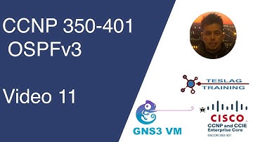 OSPFv3 Configuración tradicional Cisco CCNP Enterprise 350-401 Video 11