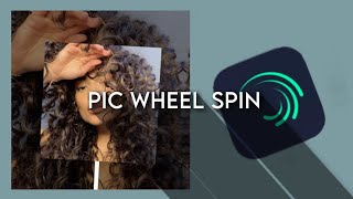 Pic Wheel Spin Tutorial On Alight Motion
