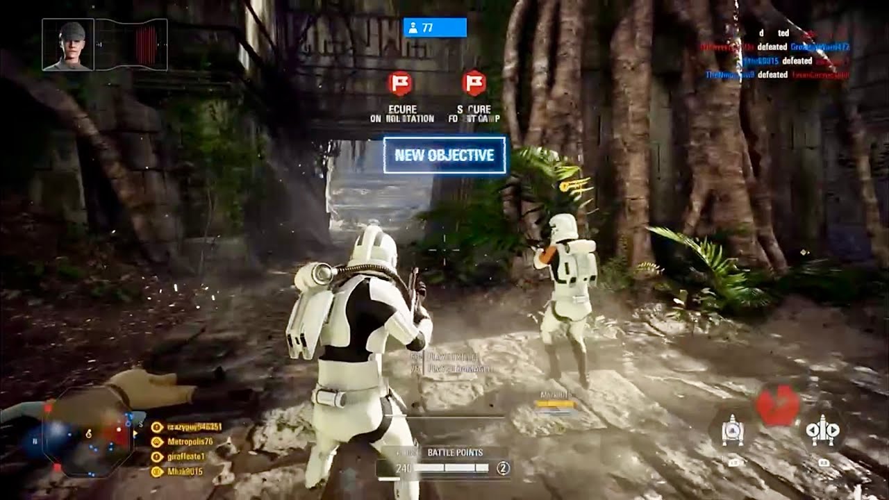 Star Wars Battlefront 2: Galactic Assault Gameplay (No Commentary ...