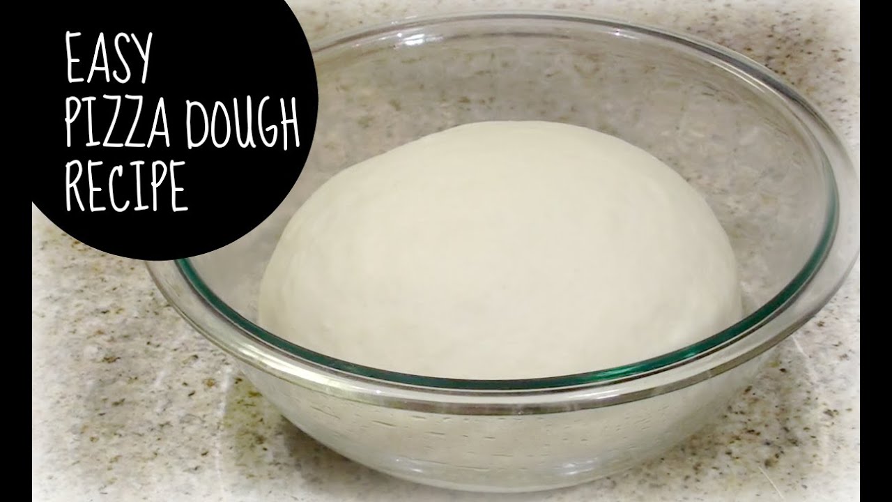 Quick and EASY Pizza Dough/ Base Recipe