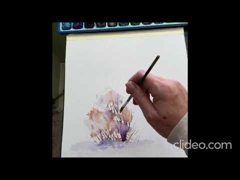 Svetlana Howe Painting Sketch Demonstration | Touchstone Laramie 2020 | Laramie Artists Project