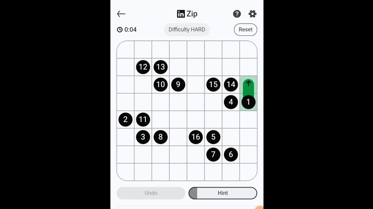 LinkedIn Zip #496 Solution Today | Today's Zip Puzzle Answer