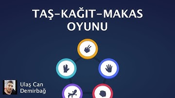 HTML/CSS ve JS ile Taş-Kağıt-Makas Oyunu (Ulaş Can Demirbağ)