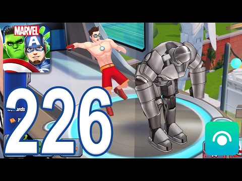 MARVEL Avengers Academy - Gameplay Walkthrough Part 226 - Level 29, Original Iron Man (iOS, Android)