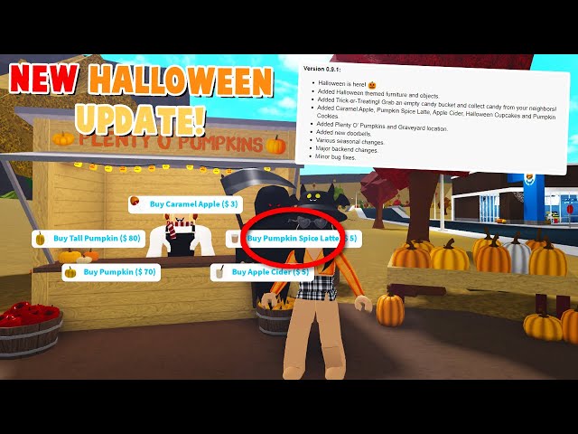 The Bloxburg Times on X: The Halloween Update is almost done! And an  update to remove it is almost here, time to pack up!📦   / X