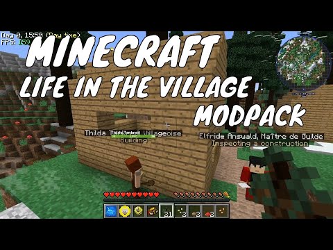 Minecraft Life In The Village Modpack Automated Village