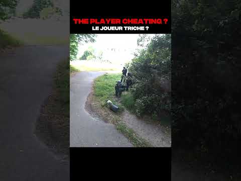 AIRSOFT CHEATER ? #airsoft #airsoftcqb #w #warzone #paintballfit #war #fakegun #milsim #paintball