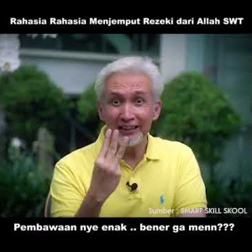 Ingin Rizki lancar dan barokah, lakukan 3 Hal ini | Dr. Adiwarman Azwar Karim