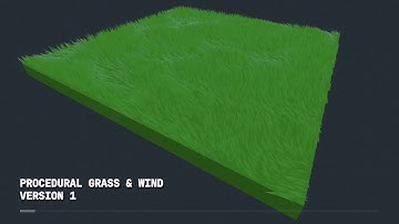 Stylized Grass & Wind Shader