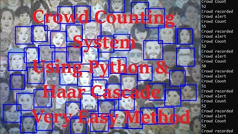 Crowd detection system to prevent Covid-19|| Crowd Control Using OpenCv.
