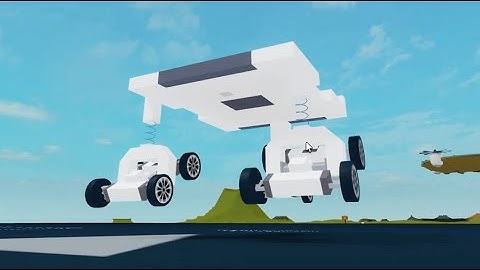 I built a tilted landing gear simulator in Roblox Plane Crazy
