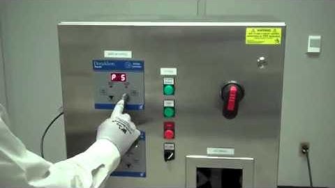 Airflow Controller with VFD   How to Calibrate Zero Out