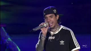 Natanael Cano - Cuerno Azulado [En Vivo, Disney ]