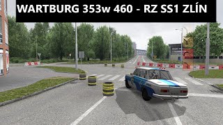 RICHARD BURNS RALLY - RZ SS1 ZLÍN - (Wartburg 353W 460 GrpA), NEW HUD, 4K, onboard