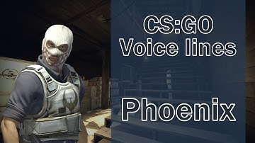 CSGO Agent Voice Lines: Phoenix