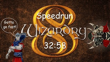 Wizardry 8 expert Any% speedrun (32:58) uncommented
