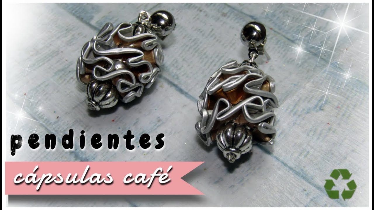 PENDIENTES CÁPSULAS CAFÉ | paso a paso