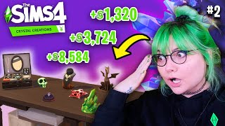 Can You Get Rich Selling Jewelry in the Sims 4? | Sims 4 Crystal Creations Rags to Riches (Part 2) by Jaci Plays 500 views 3 months ago 58 minutes