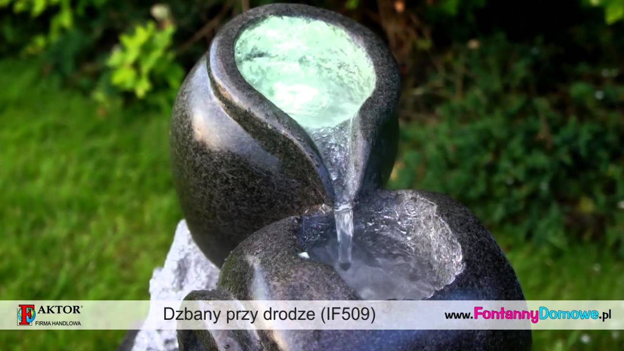 Fontanny Ogrodowe Dzbany Przy Drodze If509 Youtube